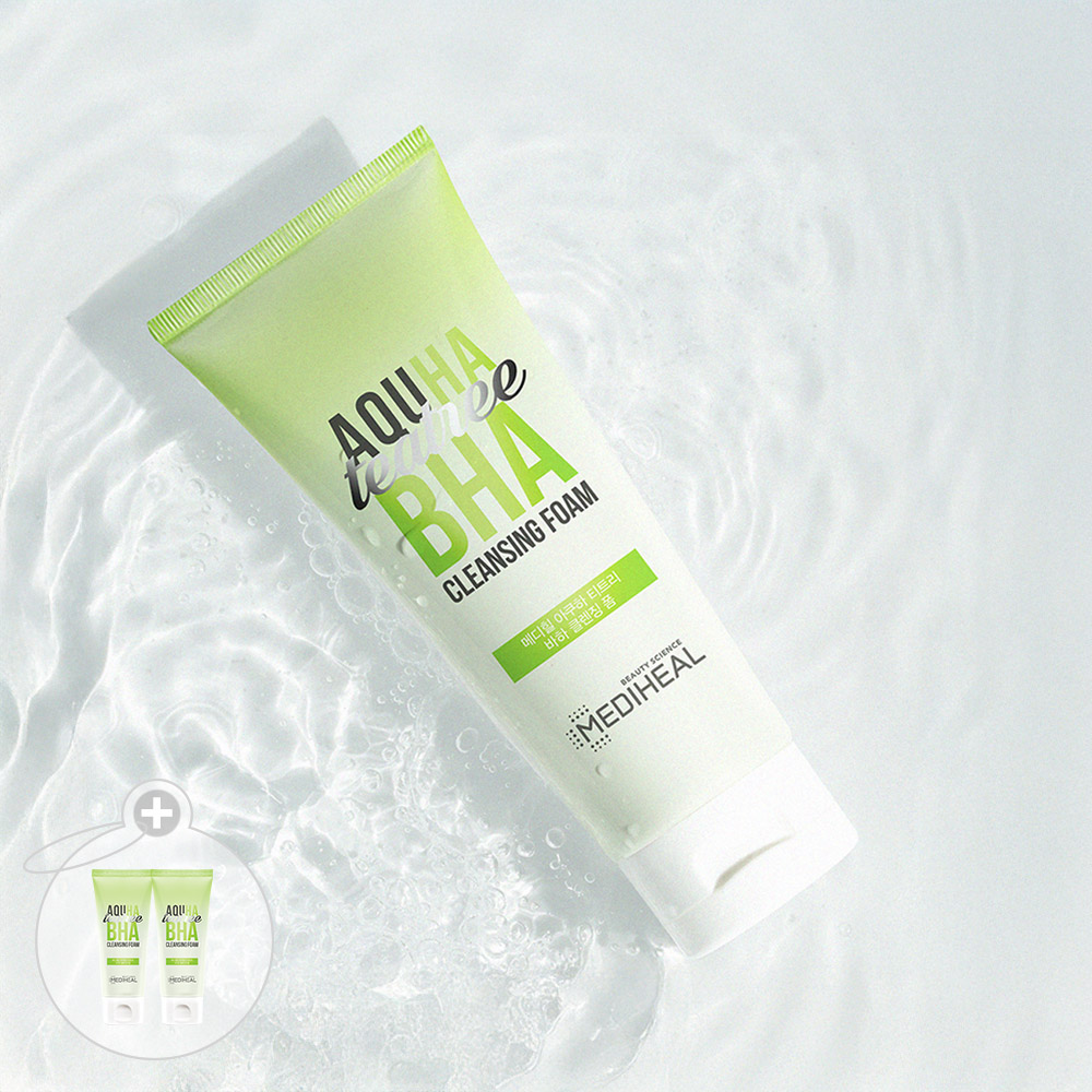 Akuha Tea Tree Baja Cleansing Foam 1+1
